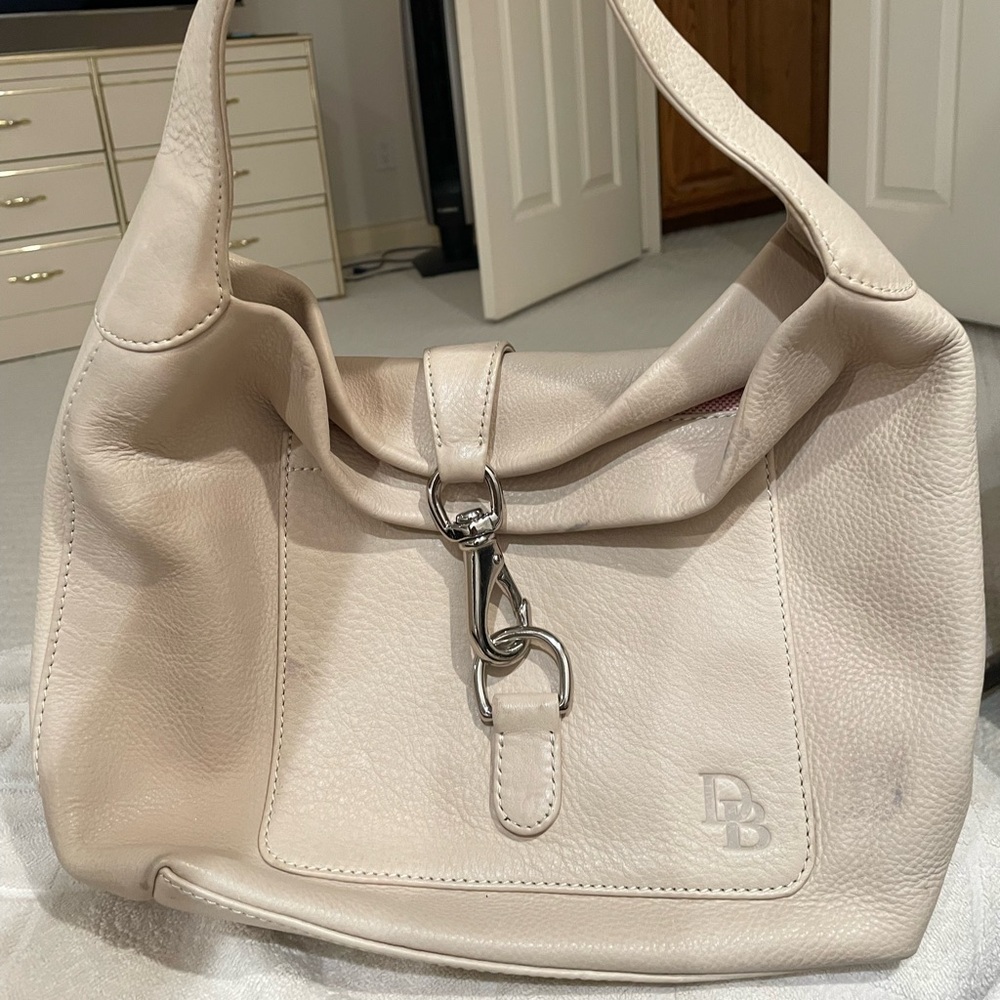 Dooney & Bourke Cream Shoulder Bag